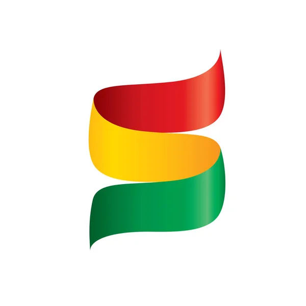 Bolivia vlag, vector illustratie — Stockvector