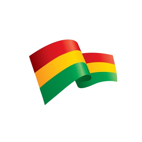Σημαία Βολιβίας, διανυσματική απεικόνιση — Διανυσματικό Αρχείο