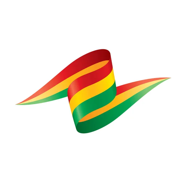 Bandeira da Bolívia, ilustração vetorial —  Vetores de Stock
