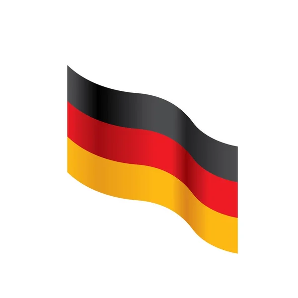 Germany flag, vector illustration — Stock Vector