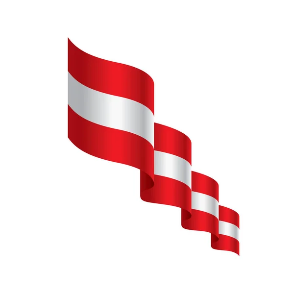 Drapeau austria, illustration vectorielle — Image vectorielle