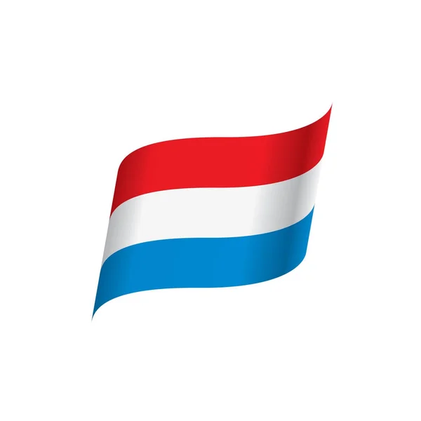 Bandeira da Holanda, ilustração vetorial — Vetor de Stock