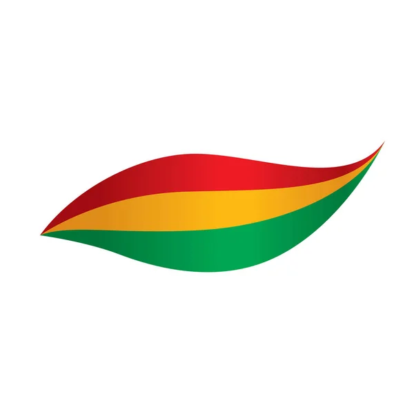 Bandeira da Bolívia, ilustração vetorial —  Vetores de Stock