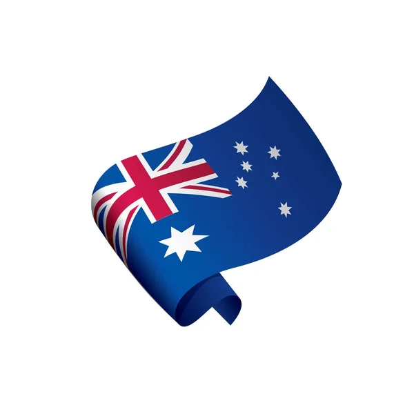 Σημαία Αυστραλίας, διανυσματική απεικόνιση — Διανυσματικό Αρχείο