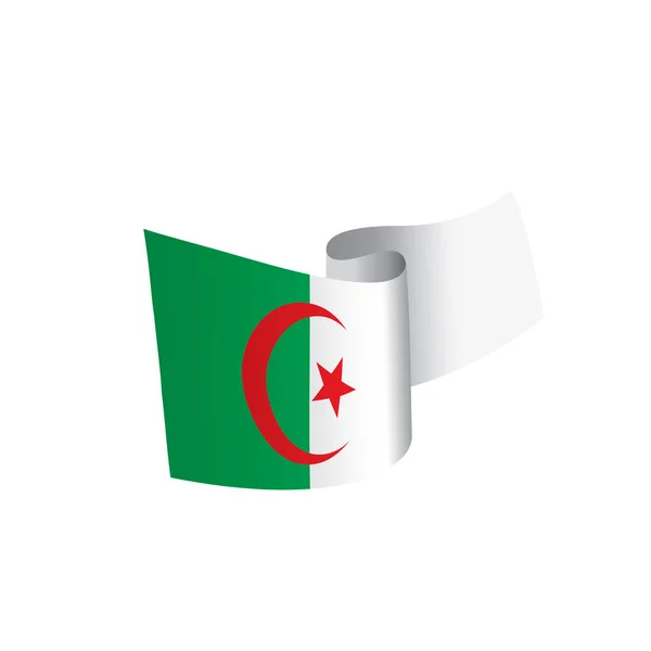 Algeria flag, vector illustration — Stock Vector