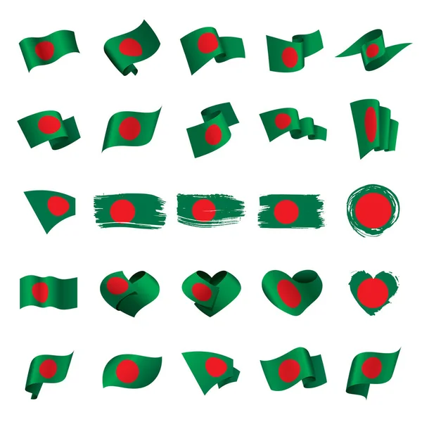 Bangladesh flag, vector illustration — Stock Vector