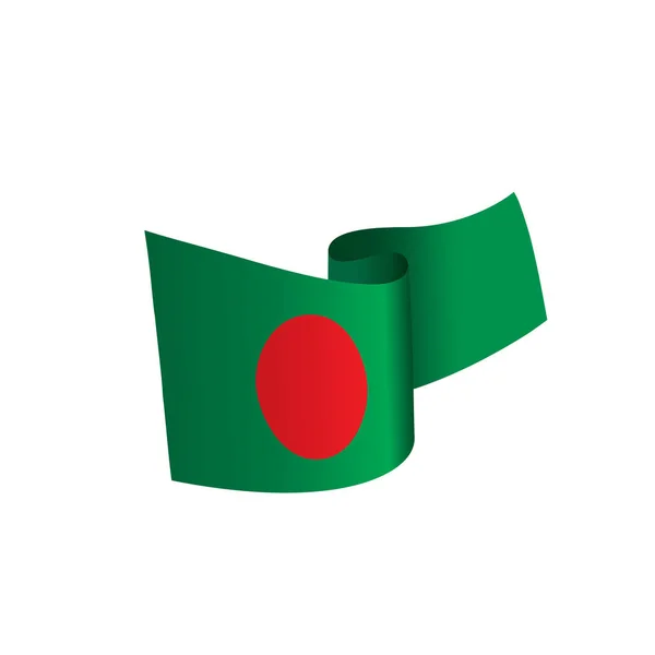 Bandeira de Bangladesh, ilustração vetorial —  Vetores de Stock