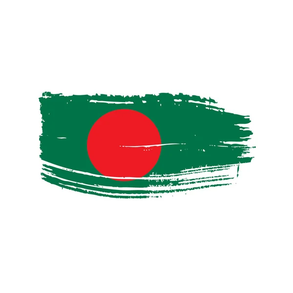 Bangladesh flag, vector illustration — Stock Vector