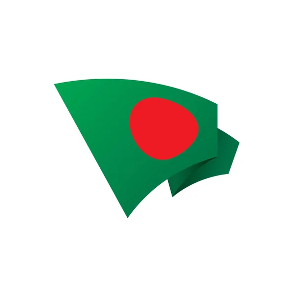 Drapeau bangladesh, illustration vectorielle — Image vectorielle