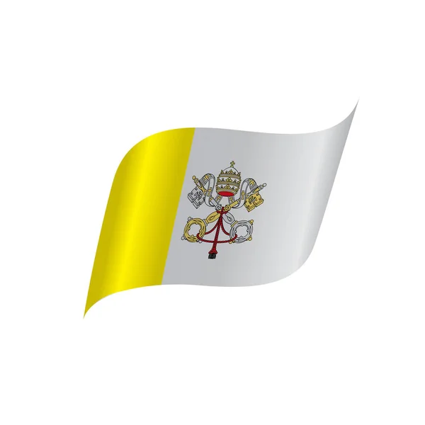 Bandeira do Vaticano, ilustração vetorial —  Vetores de Stock