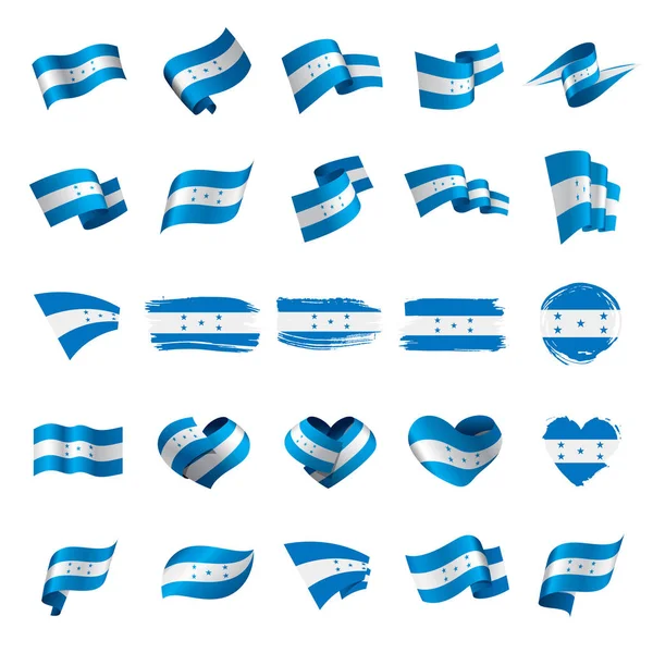 온두라스 국기 , vector illustration — 스톡 벡터