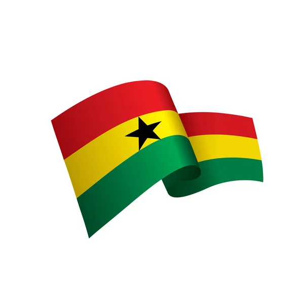 加纳旗子, 媒介例证 — 图库矢量图片