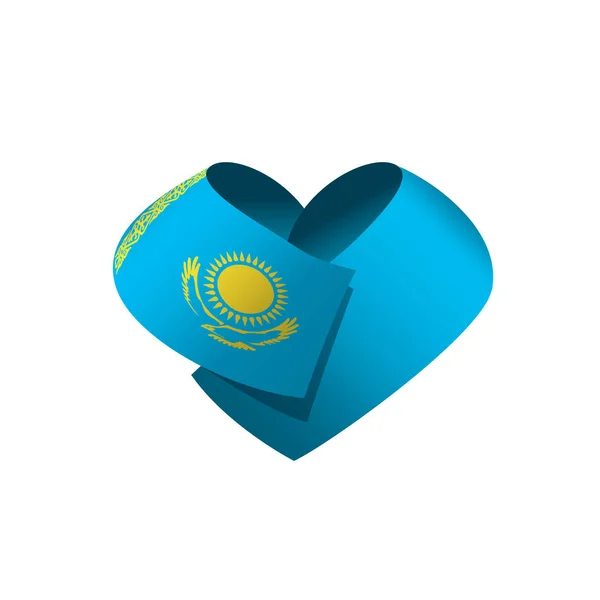 Bandeira do Cazaquistão, ilustração vetorial —  Vetores de Stock