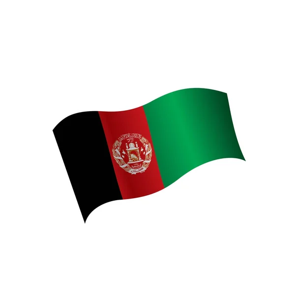 Флаг Афганистана, векторная иллюстрация — стоковый вектор