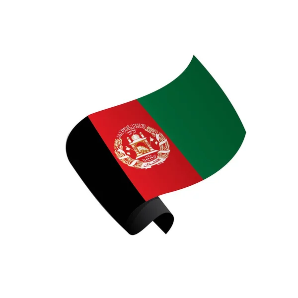 Afghanistan flag, vector illustration — Stock Vector