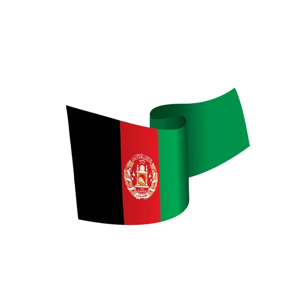 Afghanistan flag, vector illustration — Stock Vector