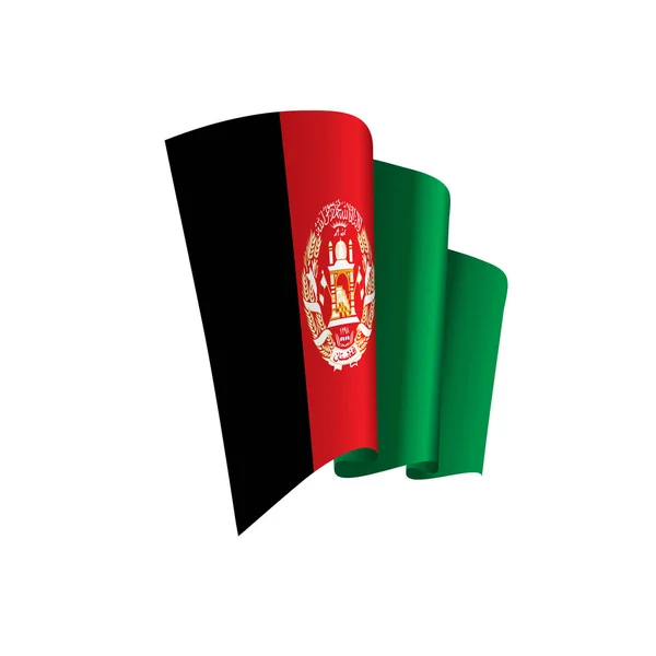 Afghanistan flag, vector illustration — Stock Vector