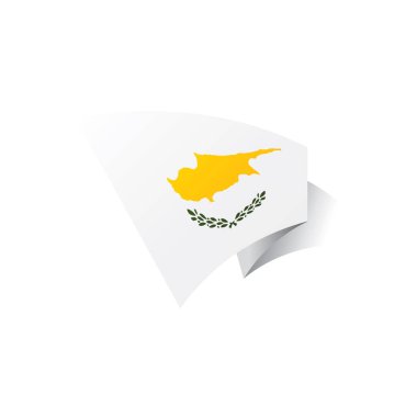Kıbrıs bayrağı, vektör çizim