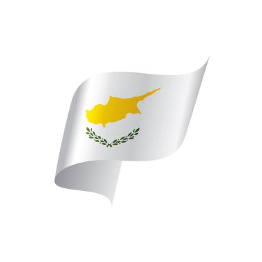 Kıbrıs bayrağı, vektör çizim