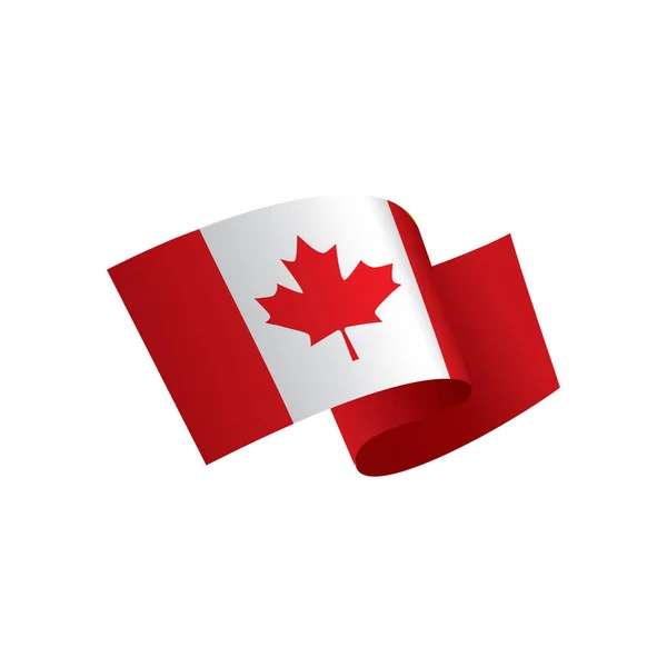 Canada flag, vector illustration — Stock Vector