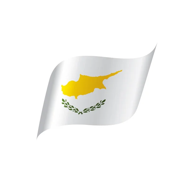 Cyprus vlag, vectorillustratie — Stockvector