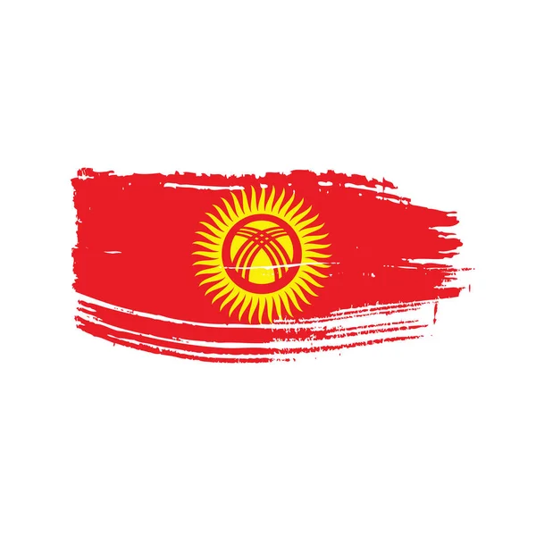 Прапор Киргизії, Векторні ілюстрації — стоковий вектор