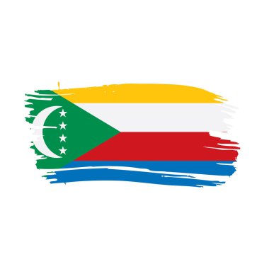 Komor bayrağı, vektör çizim