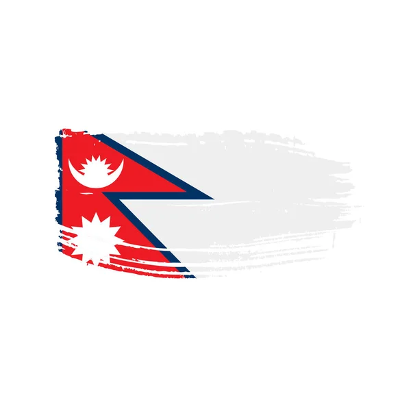 Прапор Непалу, Векторні ілюстрації — стоковий вектор