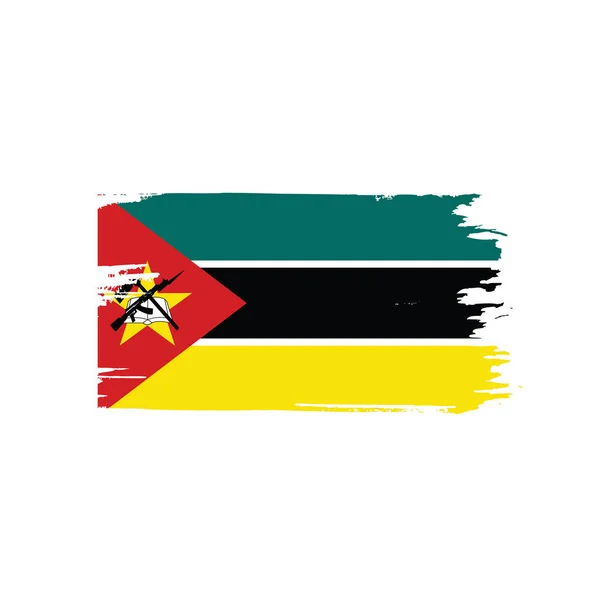 Mozambique flag, vector illustration — Stock Vector