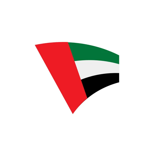 United Arab Emirates flag, vector illustration — Stock Vector
