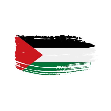 Palestine bayrak, vektör çizim