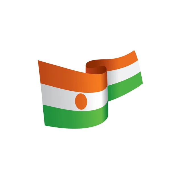Bandeira do Níger, ilustração vetorial —  Vetores de Stock