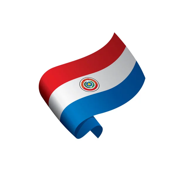 Flagge Paraguays, Vektorillustration — Stockvektor