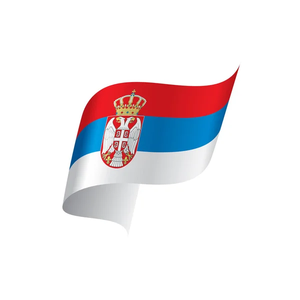 Прапор Сербії, Векторні ілюстрації — стоковий вектор