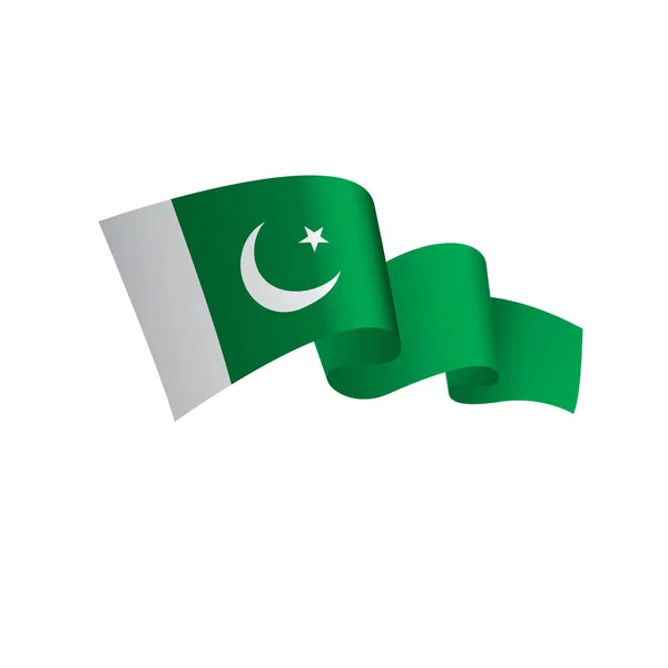 Pakisztán zászló, vektoros illusztráció — Stock Vector