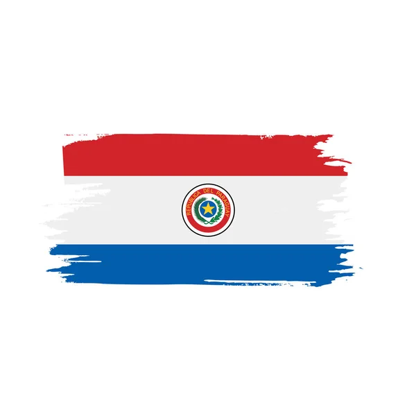 Flagge Paraguays, Vektorillustration — Stockvektor