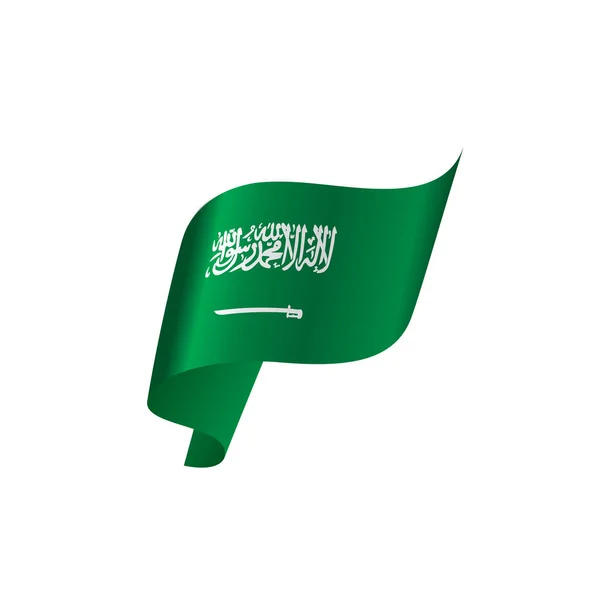Saudi arabia flagge, vektorillustration — Stockvektor