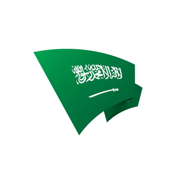 Drapeau Arabie Saoudite, illustration vectorielle — Image vectorielle