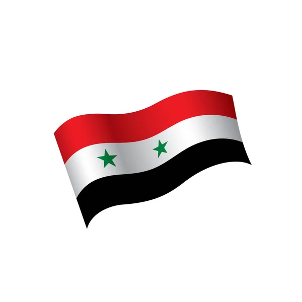 Syria flag, vector illustration — Stock Vector