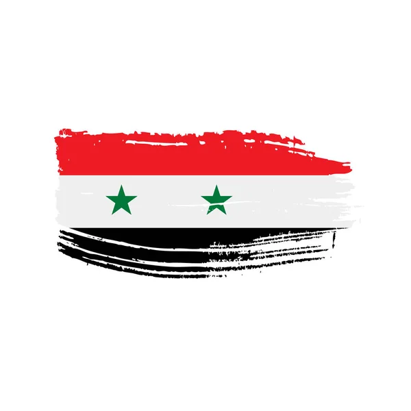 Syria flag, vector illustration — Stock Vector