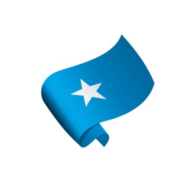 Somali bayrağı, vektör çizim
