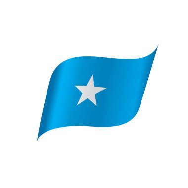 Somali bayrağı, vektör çizim