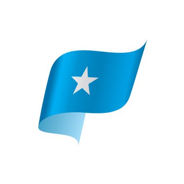 Somali bayrağı, vektör çizim