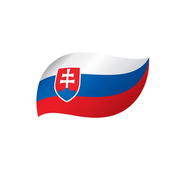 Σημαία της Σλοβακίας, εικονογράφηση φορέας — Διανυσματικό Αρχείο
