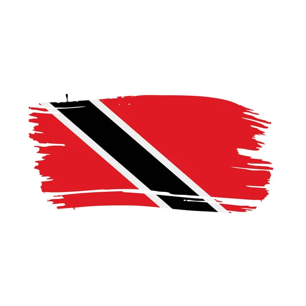 Trinidad and tobago flag, vector illustration — Stock Vector