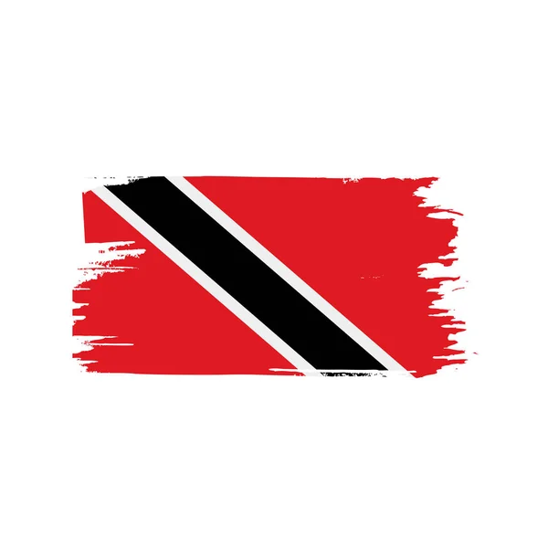 Trinidad y bandera de tobago, ilustración vectorial — Vector de stock