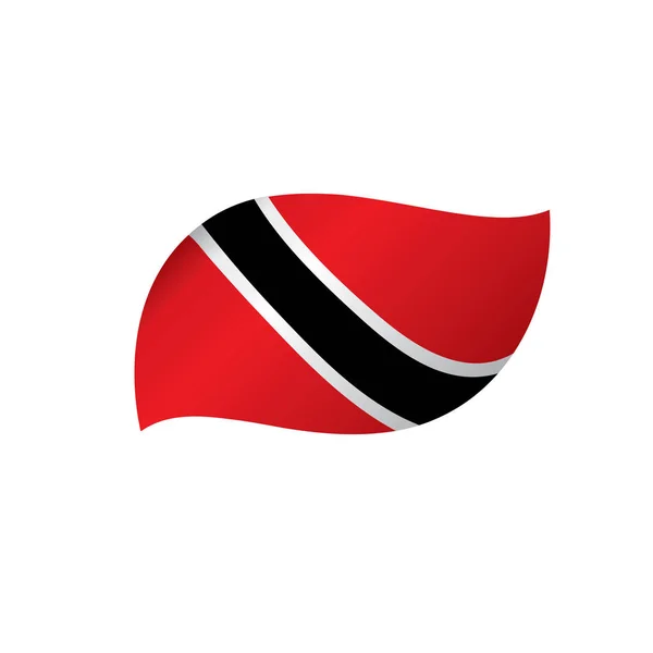 Trinidad e tobago bandeira, ilustração vetorial — Vetor de Stock