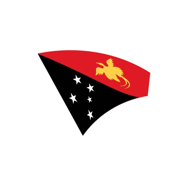 Σημαία της Παπούα Νέα Γουινέα, διάνυσμα — Διανυσματικό Αρχείο