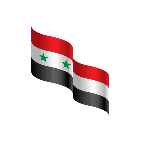 Syria flag, vector illustration — Stock Vector