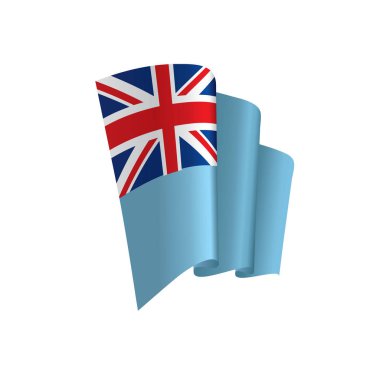 Tuvalu bayrağı, vektör çizim